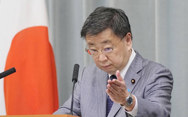 जापानी सरकारका प्रवक्ता हिरोकाजु मात्सुनो