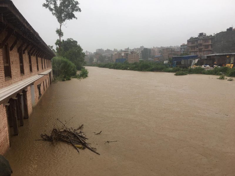 हनुमन्तेको बाढीले डुबान