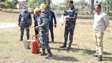 आगलागीका घटना न्यूनीकरण गर्न शुक्लाफाँटामा सचेतना