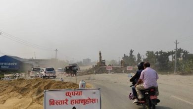 एसियाली राजमार्गको काम सुस्त